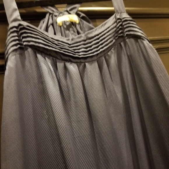 Trinity brand navy top with bow back - Picture 3 of 6